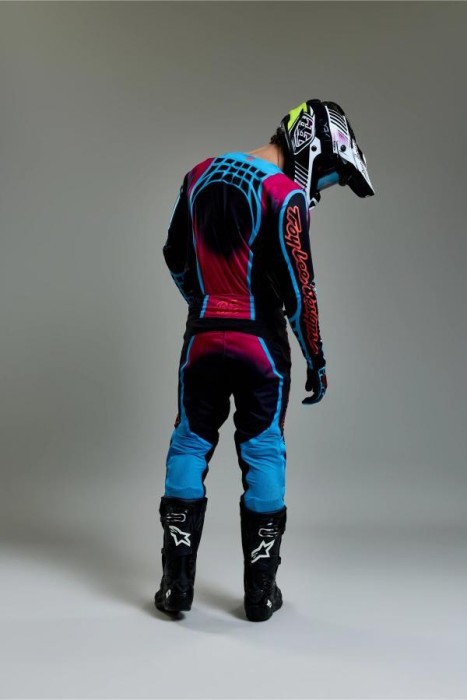 Мото рукавички TLD GP PRO GLOVE; FRAMEWORK [BLACK / CYAN] XL
