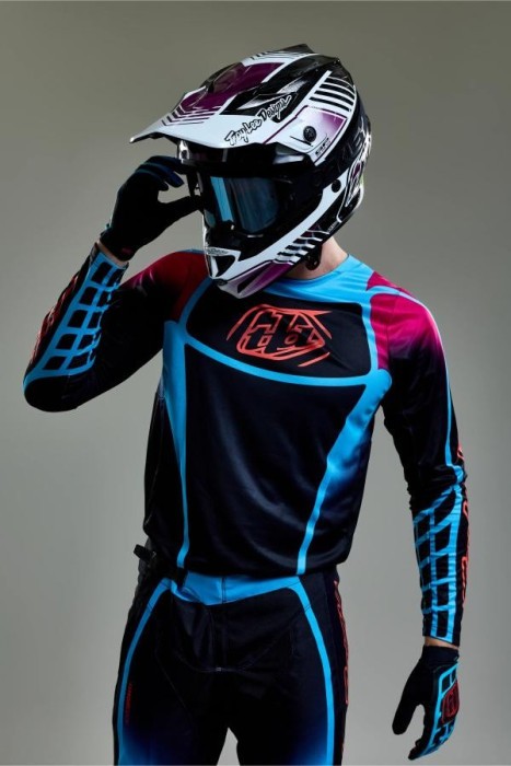 Мото рукавички TLD GP PRO GLOVE; FRAMEWORK [BLACK / CYAN] XL