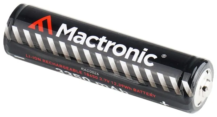 Аккумулятор Mactronic Li-ion 18650 3350 mAh (RAC0026)