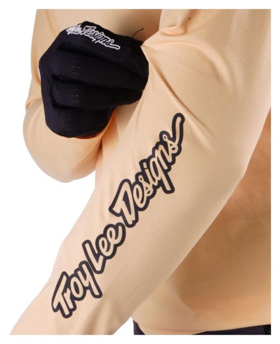Джерсі TLD WOMENS LILIUM PRO LS JERSEY; MONO [BUTTER] S