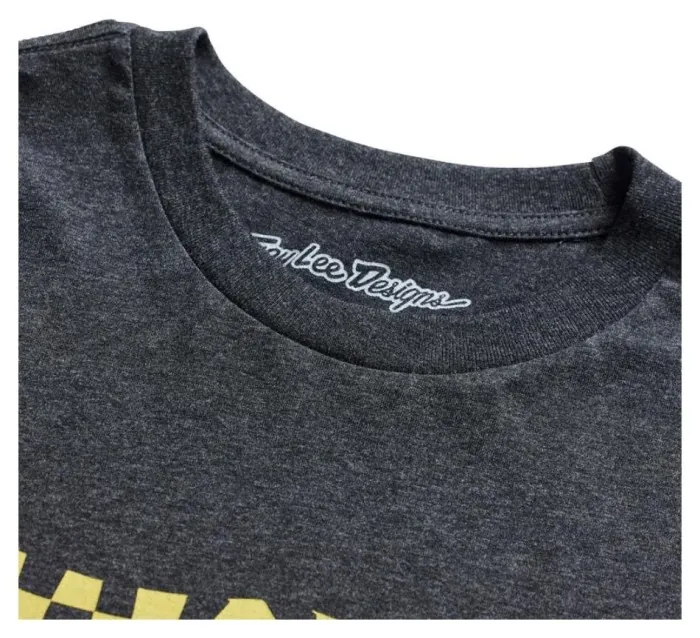 Футболка TLD FINISH LINE SS TEE; [BLACK HEATHER]S