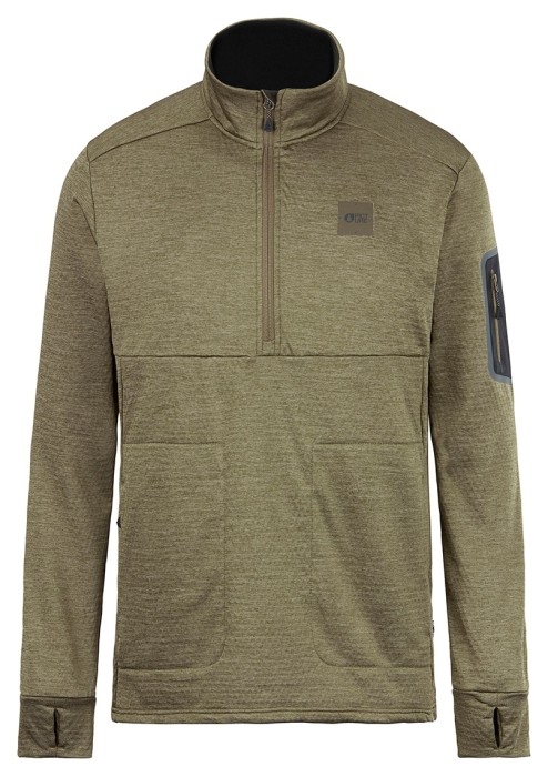 Реглан Picture Organic Bake Grid 1/4 dark army green, укр, укр