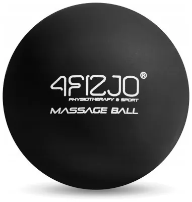 Масажний м'яч 4FIZJO Lacrosse Ball 6.25 см Black (P-5907222931196)