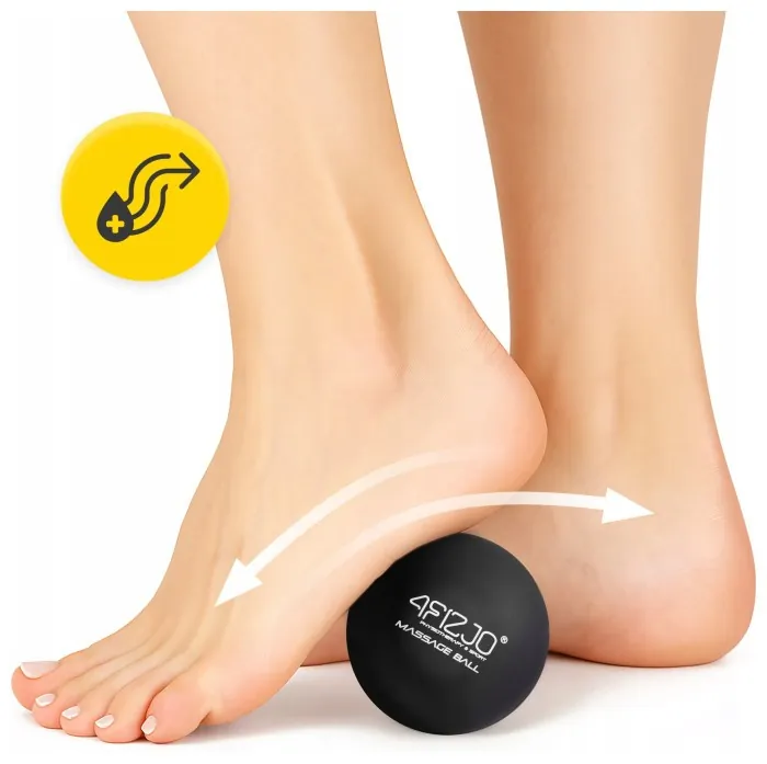 Масажний м'яч 4FIZJO Lacrosse Ball 6.25 см Black (P-5907222931196)
