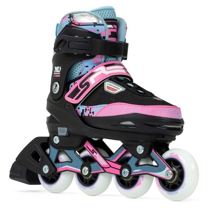 Ролики SFR Pixel blue-pink