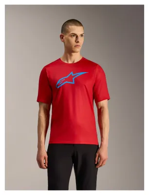 Джерси Alpinestars A-DURA RIDE SS JERSEY RED, L