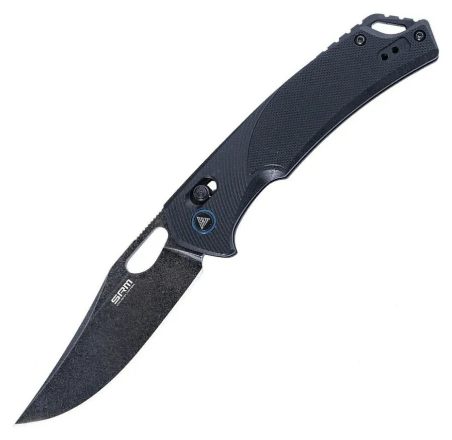 Ніж складаний SRM Retriever 9201-GB, чорний (FNR_9201-GB)
