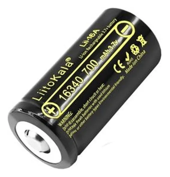 Аккумулятор LiitoKala Lii-16A 16340 700mah battery