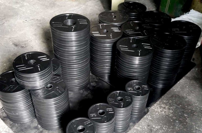 Розпродаж! Гума гантель 6 кг (RN-OD6), укр, укр