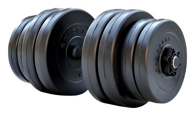 Гантель розбірний RN-Sport Long 16 кг, укр, укр