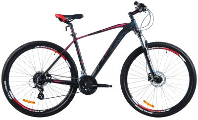 Велосипед Ardis 29 MTB AL "TUCAN" Гідравліка 27шв., Чорно-фіолетовий
