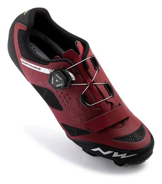 Туфли велосипедные Northwave RAZER M 42 (9.5US) Dark red (80192025)