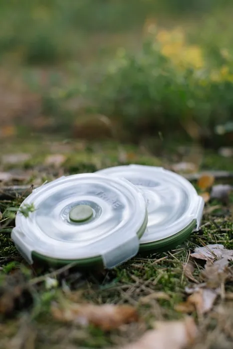 Контейнер Tribe Bowl Container 550 мл силиконовый T-FF-0045, olive