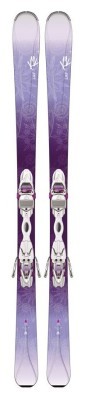 Лижі гірські (комплект) K2 LUVIT 76+ER3 10 142см White/purple (1050405.141.1+1051109.141.2)