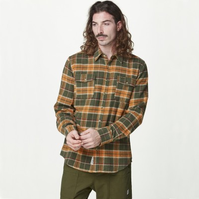 Picture Organic рубашка Niley kombu plaid XL