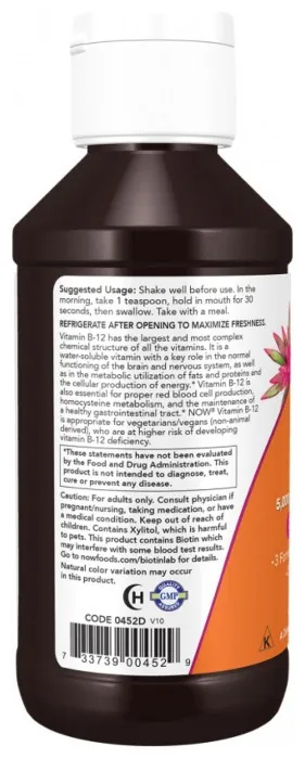 B-12 Ultra Liquid - 118ml (4oz)