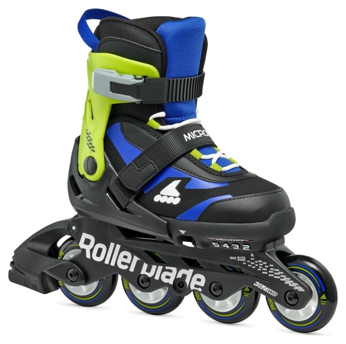 Ролики Rollerblade Microblade black-blue, укр, укр