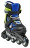 Ролики Rollerblade Microblade black-blue Фото - 3