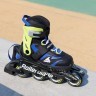 Ролики Rollerblade Microblade black-blue Фото - 6