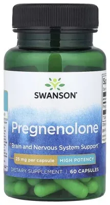 Pregnenolone High Potency 25 mg - 60 caps