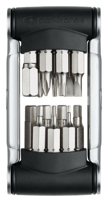 Мультитул для велосипеда Crankbrothers B14 Nickel/black (14688), укр, укр