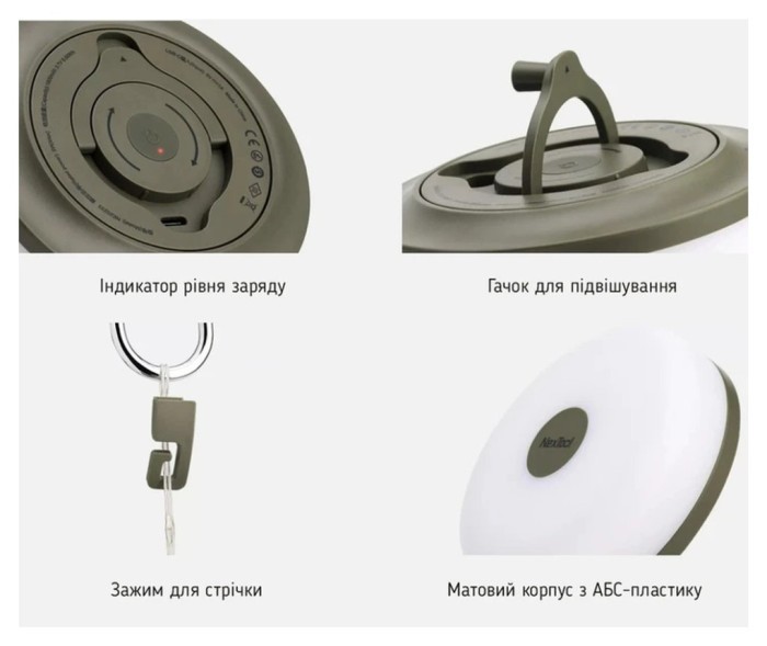 Кемпінговий ліхтар-гірлянда NexTool Milky Way, біла (10 метрів)