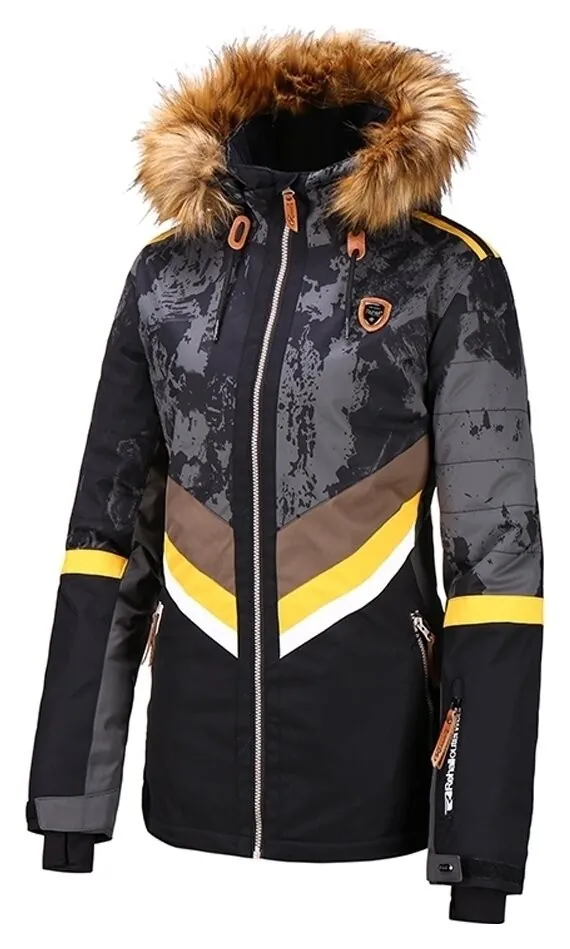 Куртка Rehall Maze для жінок 2020 trashed black (XS)