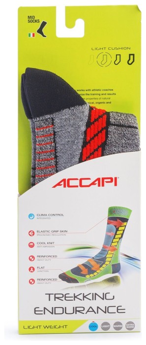 Термошкарпетки Accapi Trekking Endurance, Black, 34-36