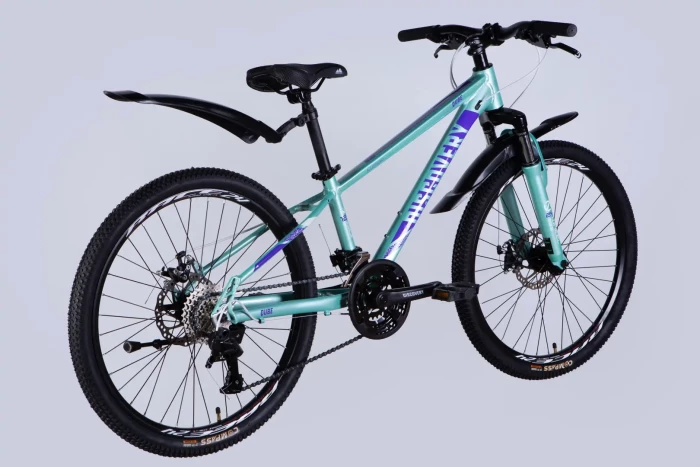 Велосипед AL 24" Discovery QUBE DD CS рама-11,5" свiтло-бiрюзовий 2025