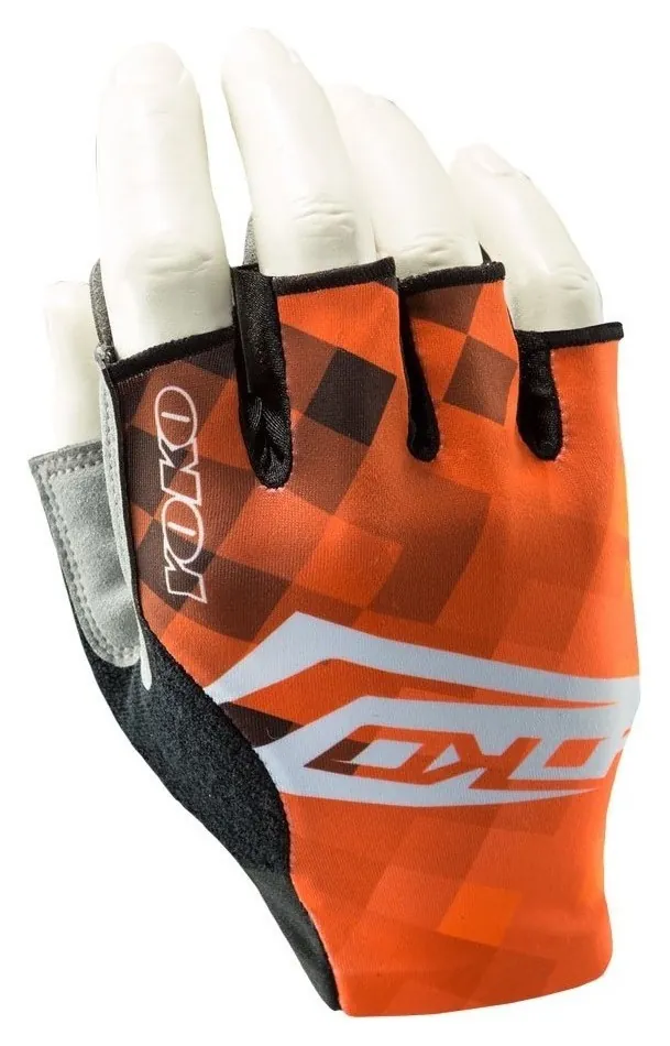 Перчатки для дорослих Yoko YBG 10.1 SHORT FINGER MEN 10″ Orange/black/white (36042) O (black, orange, white)