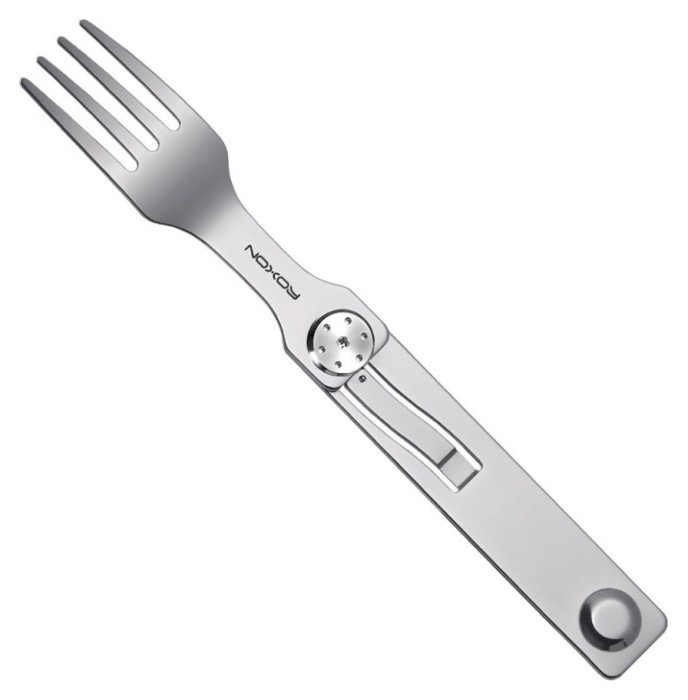 Набір столових приладів Roxon C3 2в1 (ніж, виделка), нержавіюча сталь, магнітне з'єднання