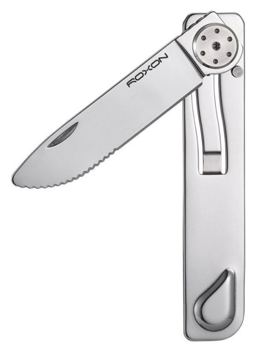 Набір столових приладів Roxon C3 2в1 (ніж, виделка), нержавіюча сталь, магнітне з'єднання