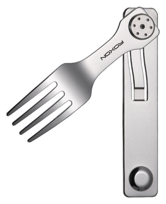 Набір столових приладів Roxon C3 2в1 (ніж, виделка), нержавіюча сталь, магнітне з'єднання