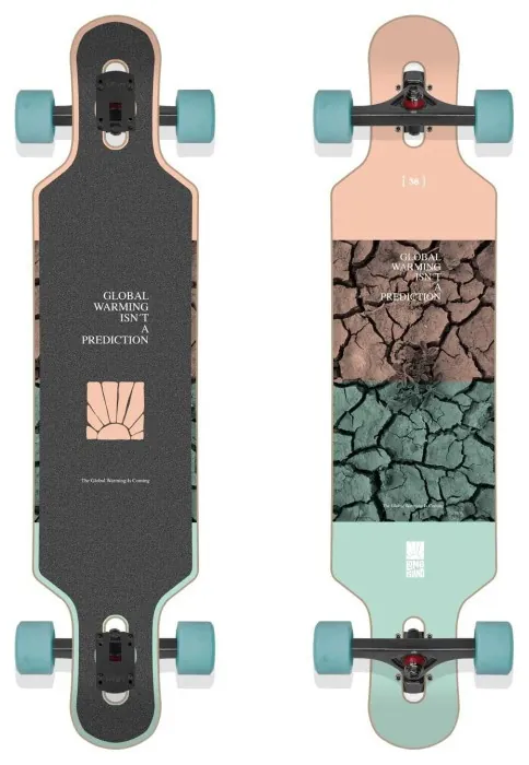 Лонгборд Long Island ( LICO0023A039 ) Global Warming 38.9"x8.75" Drop Long Island Complete 2023