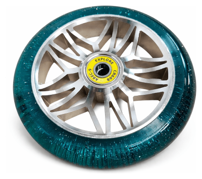 Колесо Explore Cosmos Silver/Сyan 120мм