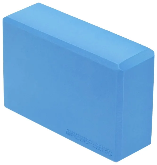 Блок для йоги SportVida EVA 23 x 15 x 7.6 см SV-EZ0068 Sky Blue