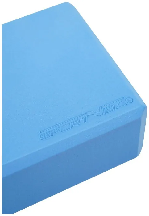 Блок для йоги SportVida EVA 23 x 15 x 7.6 см SV-EZ0068 Sky Blue