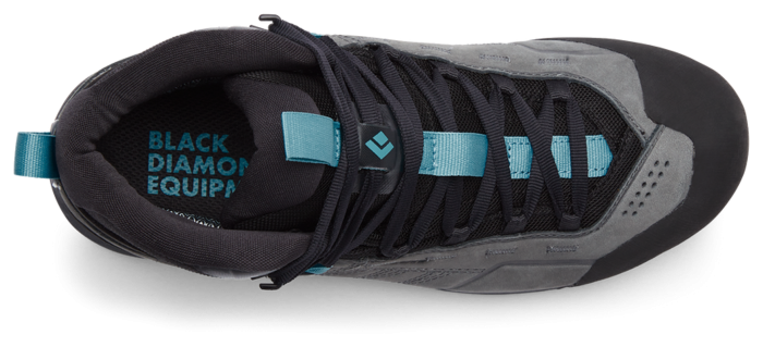 Напівчеревики жіночі Black Diamond W Mission LTHR MD WP, Steel Grey/Costal Blue, 7,5