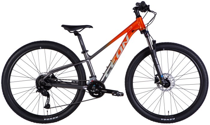 Велосипед AL 27,5" Leon XC 80 HDD рама-13" оранжевый с серебристым 2025