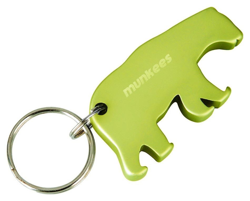 Munkees 3488 брелок-открывалка Little Bear green