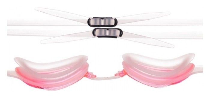 Окуляри для плавання MadWave ALLIGATOR M042713, рожеві