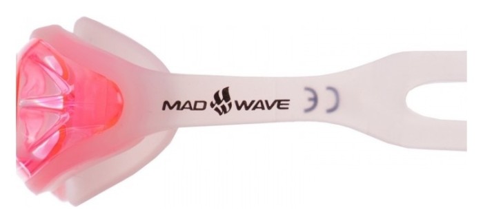 Окуляри для плавання MadWave ALLIGATOR M042713, рожеві