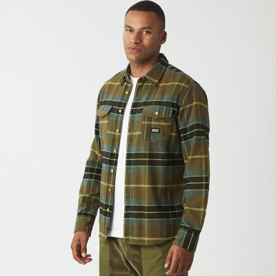 Picture Organic рубашка Hillsboro tobacco L