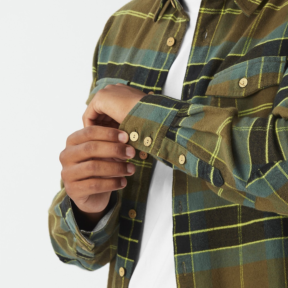 Picture Organic рубашка Hillsboro tobacco L