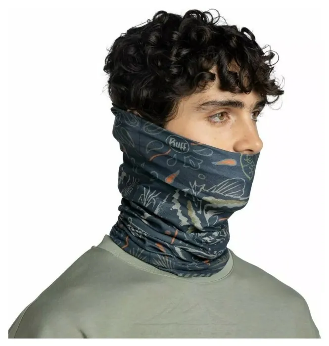 Шарф-труба Buff Coolnet UV, Largemouth Navy