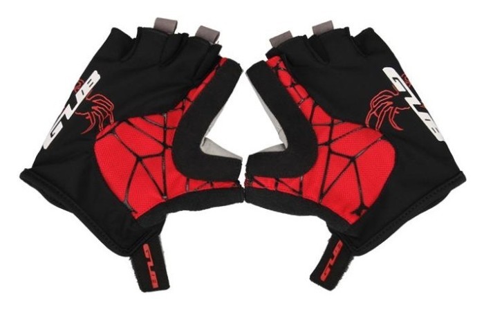 Перчатки велосипедні GUB S036 чорно-червоний М 2020, укр, укр