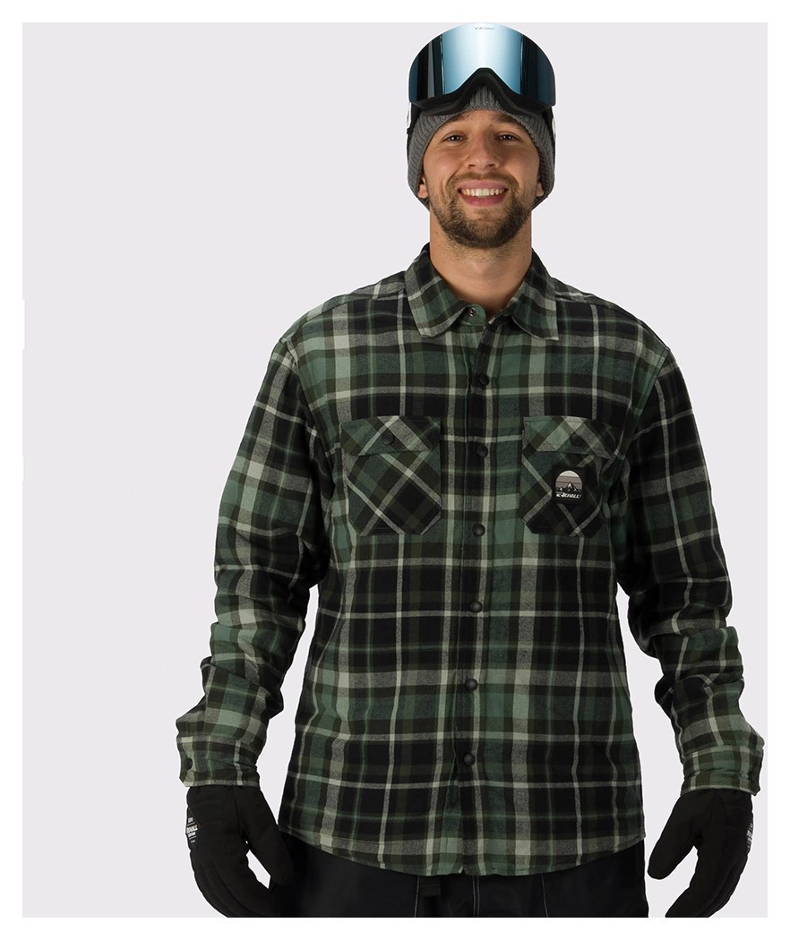 Rehall сорочка Brody 2026 checks moss L, укр, укр