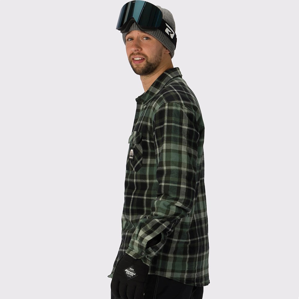 Rehall сорочка Brody 2026 checks moss L