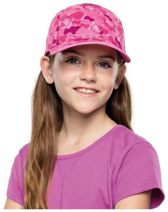 Кепка дитяча (4-8) Buff Hello Kitty 5 Panels Cap, Camo Pink
