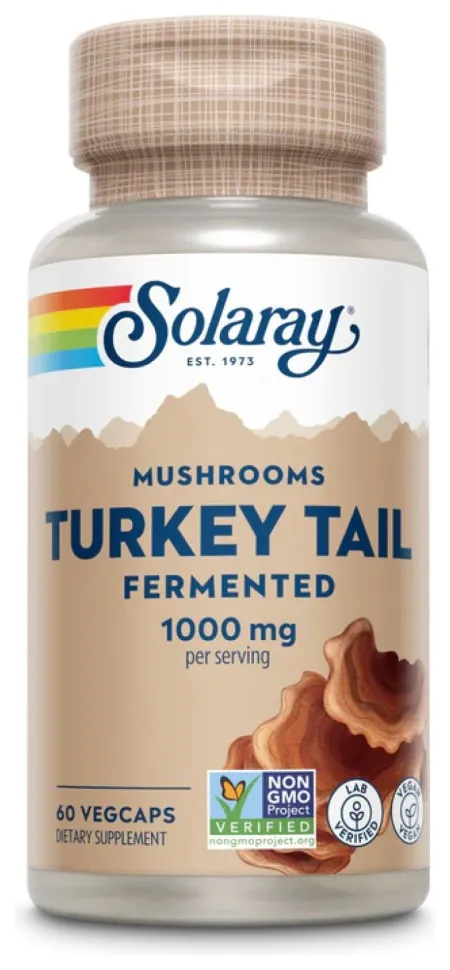 Org Grown Fermented Turkey Tall 500mg - 60 vcaps